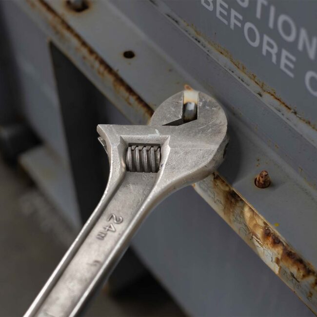 One tool on a LM2500 container