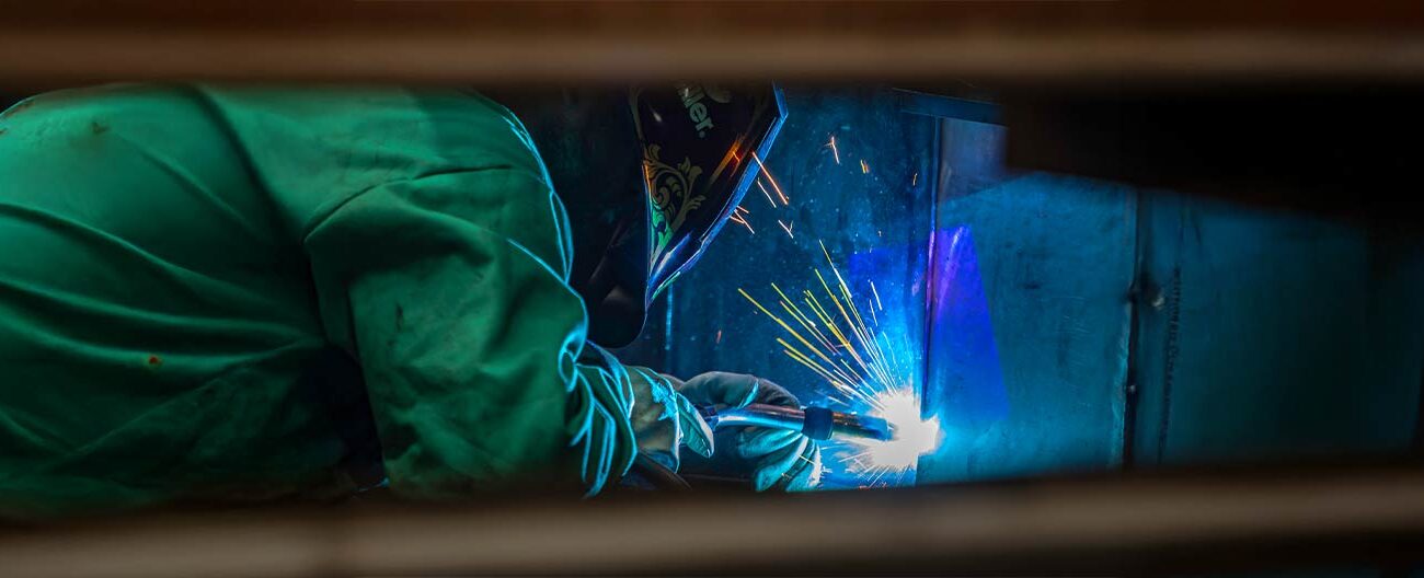 Welder at The Champion GSE